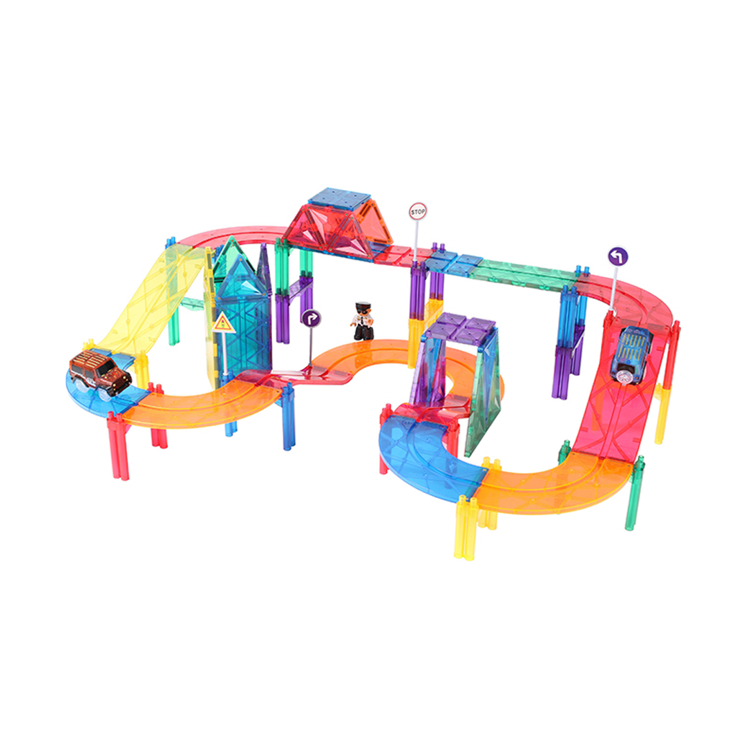 Set de Pistas Magnéticas de 105 piezas