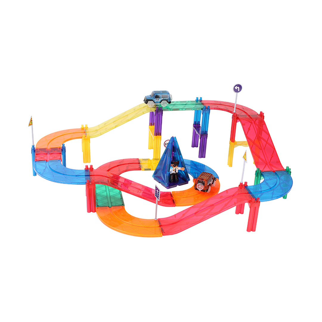 Set de Pistas Magnéticas de 105 piezas