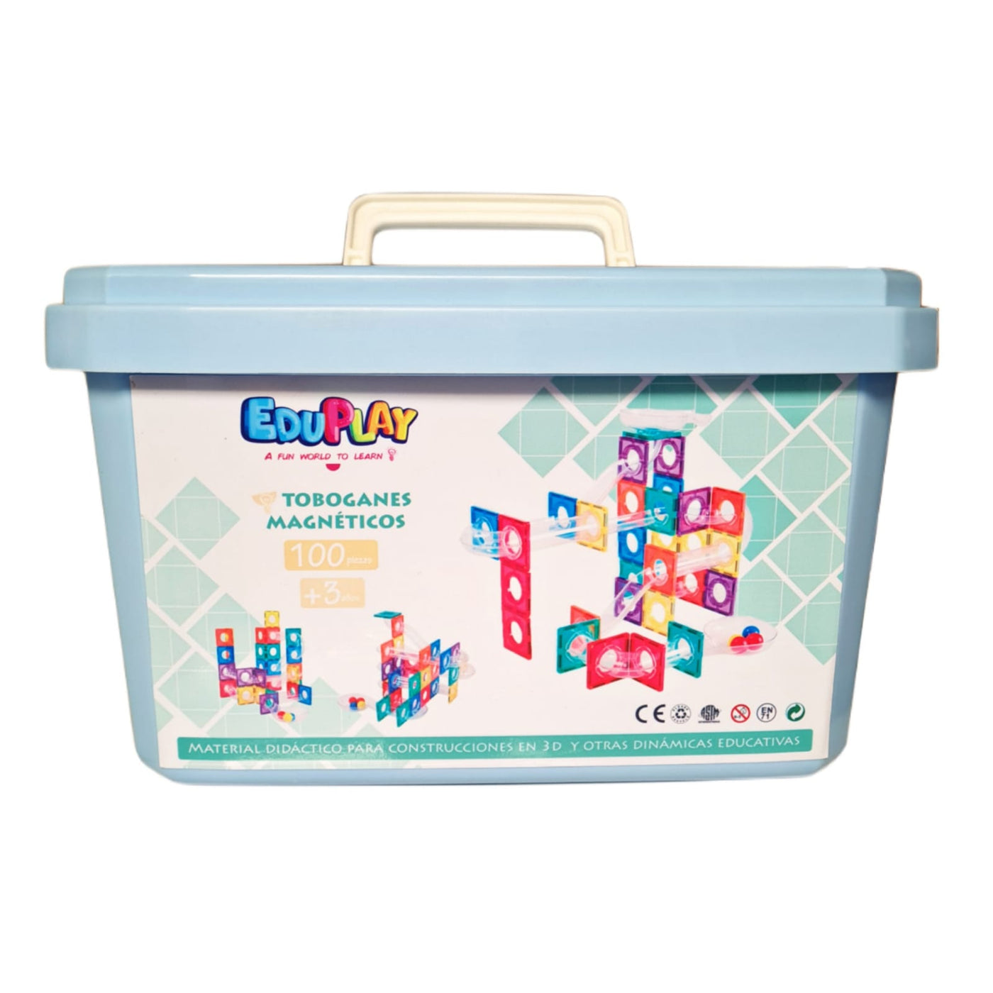 Set Tobogán Magnético de 100 piezas