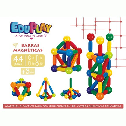 Barras Magnéticas 44 piezas